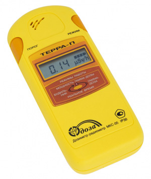 Domestic dosimeter-radiometer МКС-05 “Терра-П” / MKS-05 “Terra-P” 